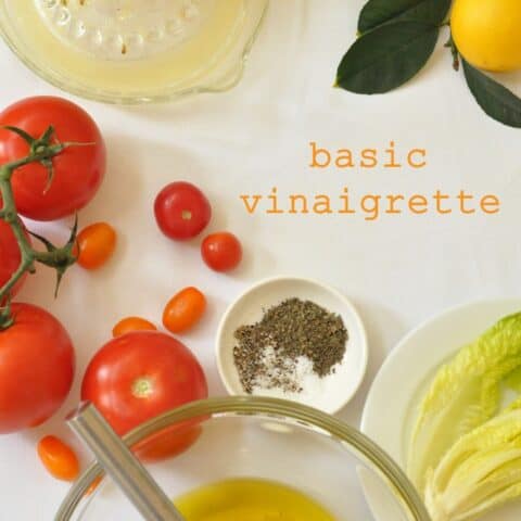 This Basic Vinaigrette is quick and easy to make