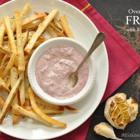Learn how to make healthy French fries with this easy baked French fries recipe