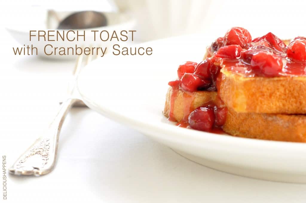 French-Toast-with-Cranberry-Sauce