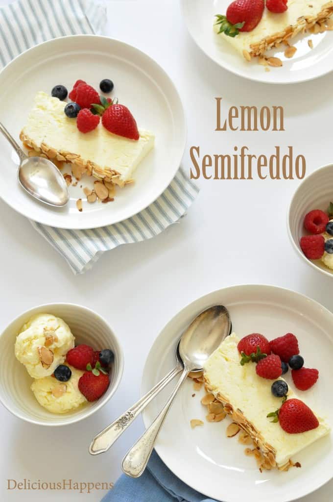 lemon-semifreddo