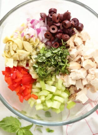 Healthy Italian Chicken Salad