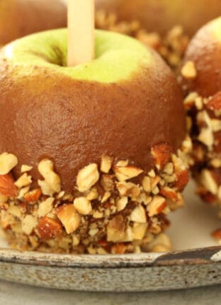 Healthy Caramel Apples