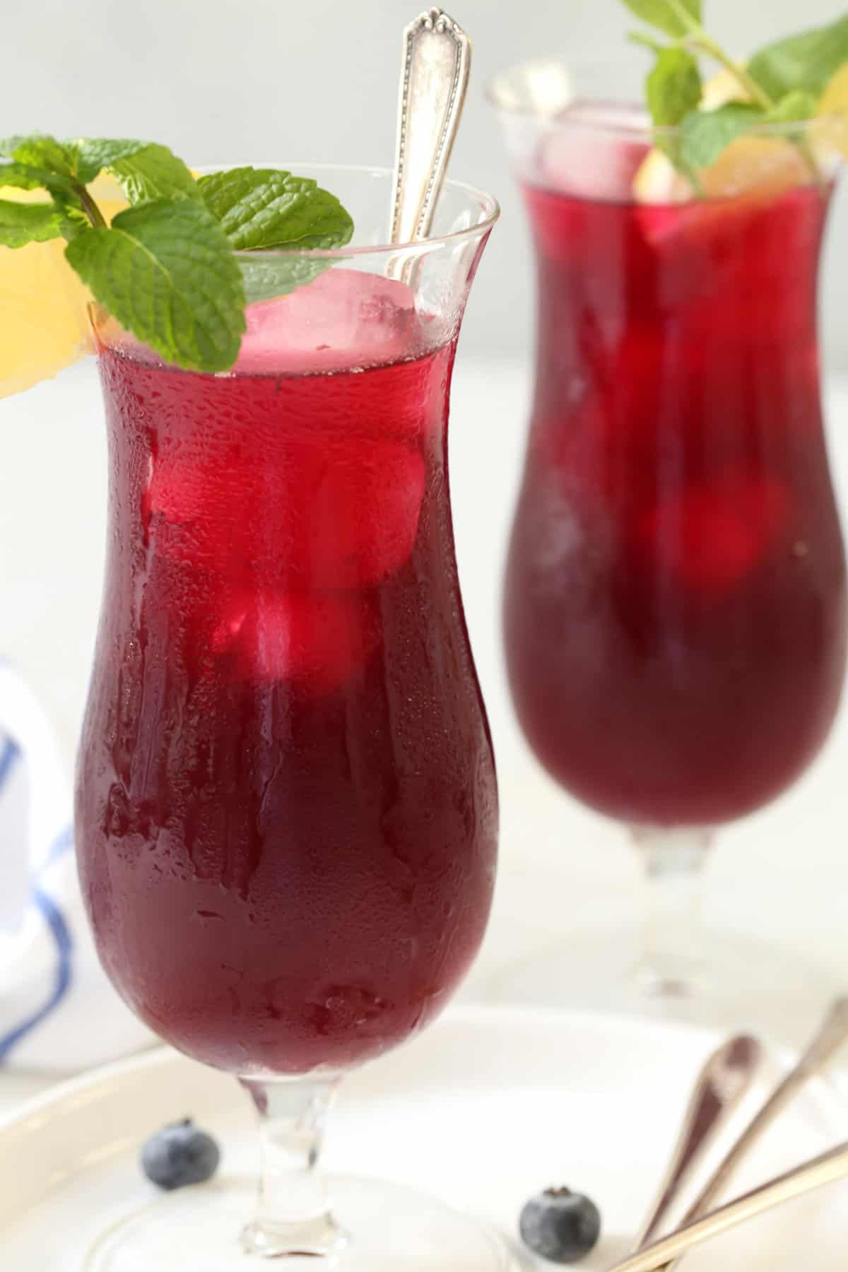 Antioxidant Rich Blueberry Green Tea The Harvest Kitchen