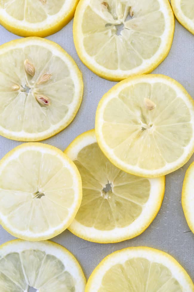 Add these Alkalizing Frozen Lemon Slices to water or herbal or green tea for added alkalizing, detoxifying and other nutritional benefits