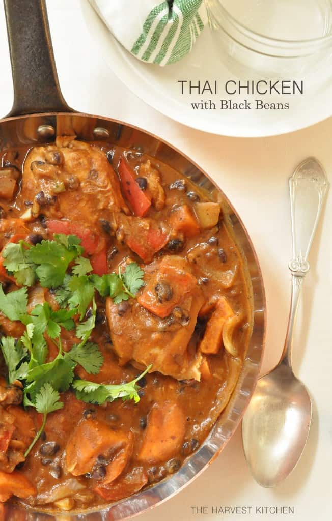 This Thai Chicken with Black Beans is an exotic mix of flavors