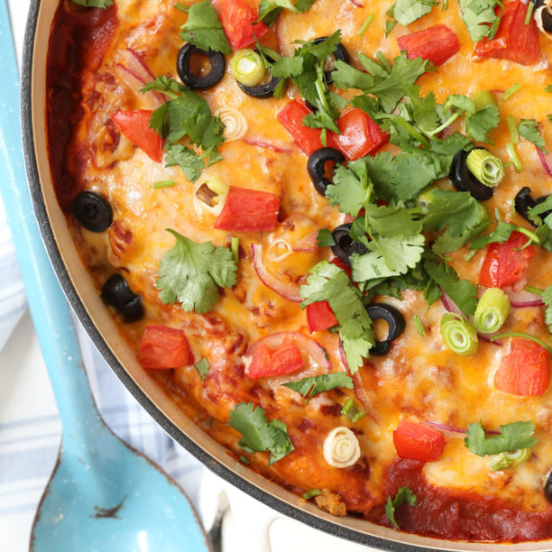 Easy Turkey Enchilada Casserole The Harvest Kitchen
