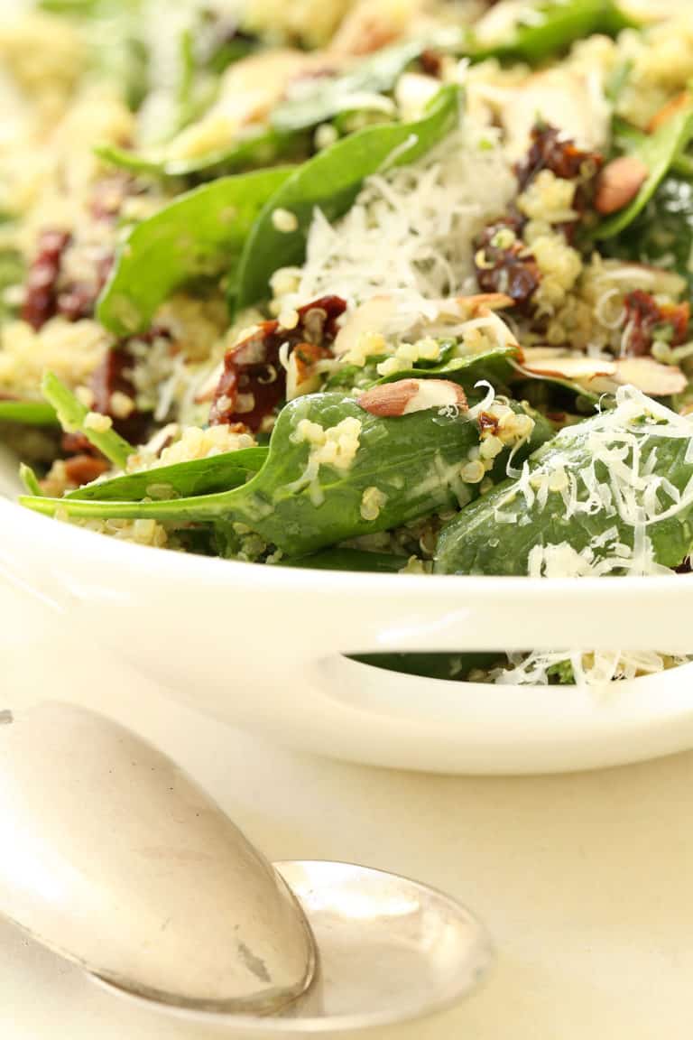 Spinach Quinoa Salad The Harvest Kitchen