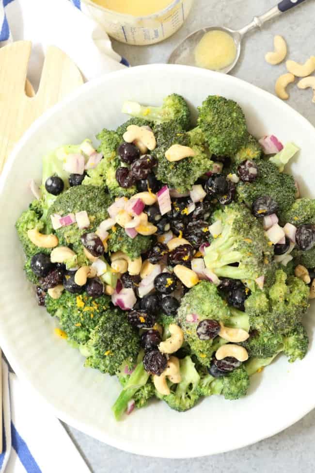 A white bowl filled with chopped vegetables.