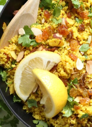 Lemony Quinoa with Turmeric