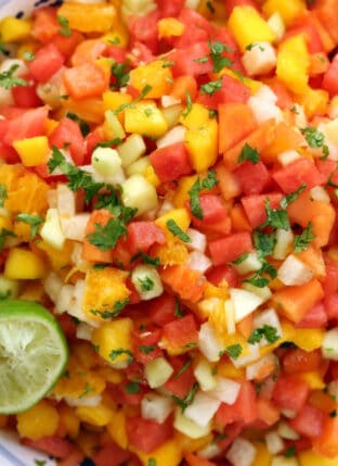 Mexican Gazpacho Fruit Salad