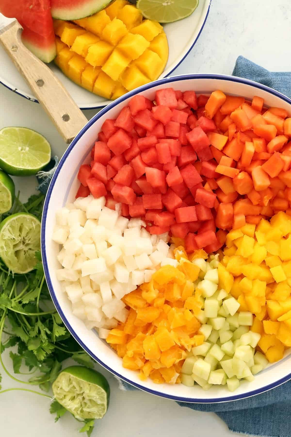 Mexican Gazpacho Fruit Salad