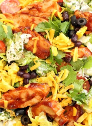 BBQ Chicken Salad