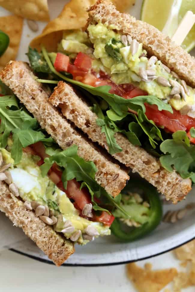meatless meals - vegetable sandwiches 
