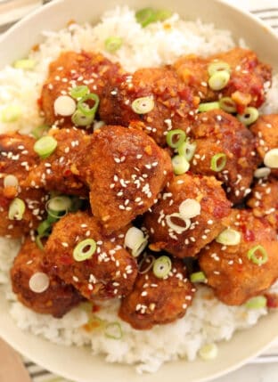 Baked General Tso’s Cauliflower
