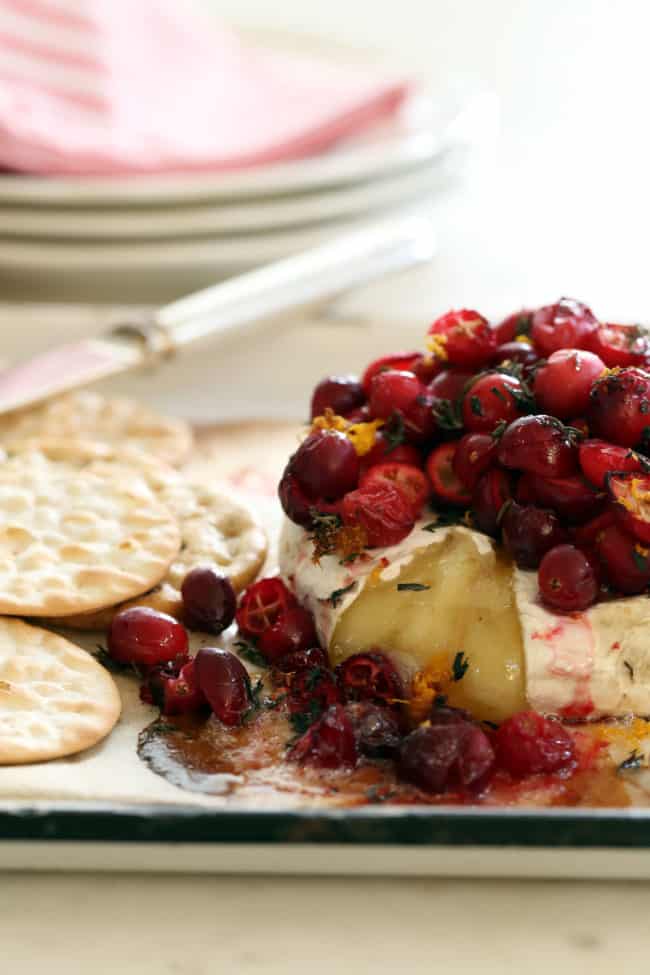 Cranberry Baked Brie