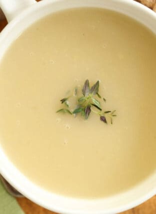 Dairy Free Creamy Onion Soup