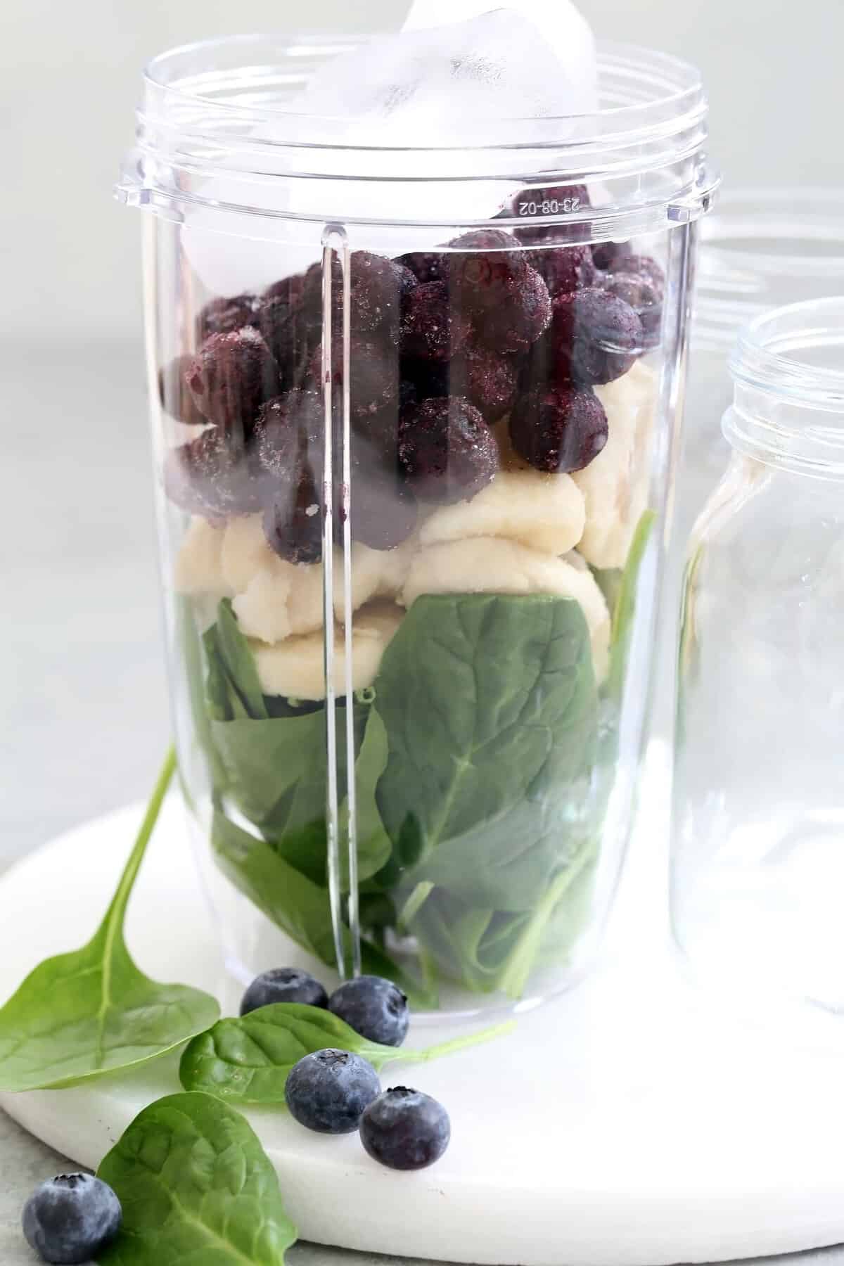 Blueberry Spinach Smoothie The Harvest Kitchen