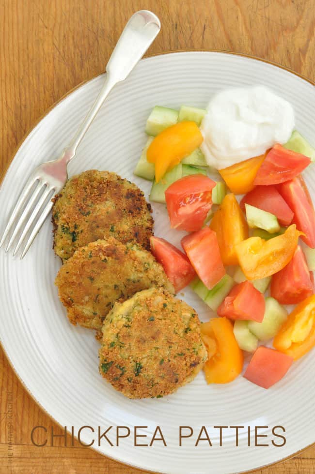 Easy Chickpea Patties