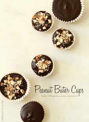 Healthy Peanut Butter Cups (Vegan)