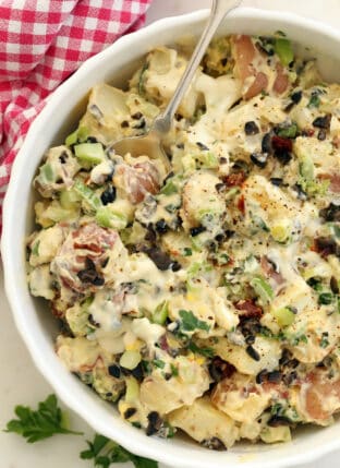 Roasted Garlic Potato Salad