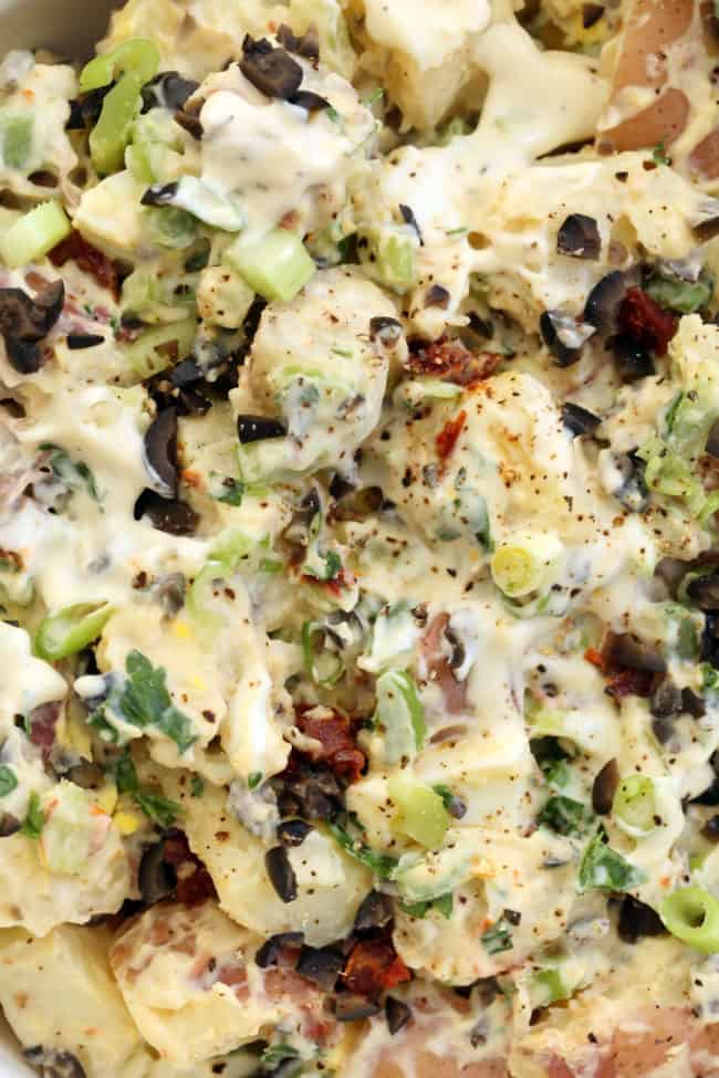 Roasted Garlic Potato Salad The Harvest Kitchen