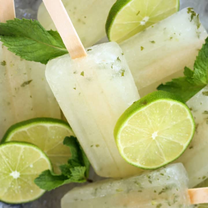 Lime Popsicles