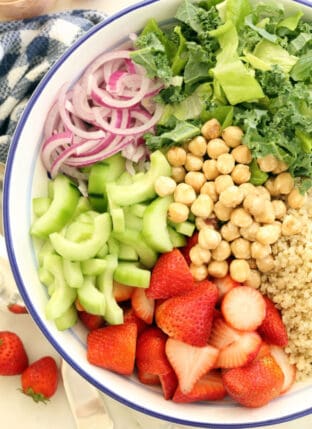 Quinoa Strawberry Salad