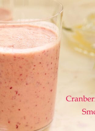 Cranberry Orange Smoothie