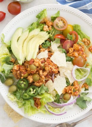 Chicken Picadillo Bowls