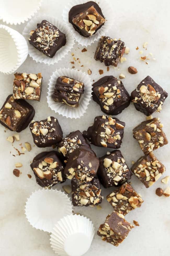 Almond butter energy bites