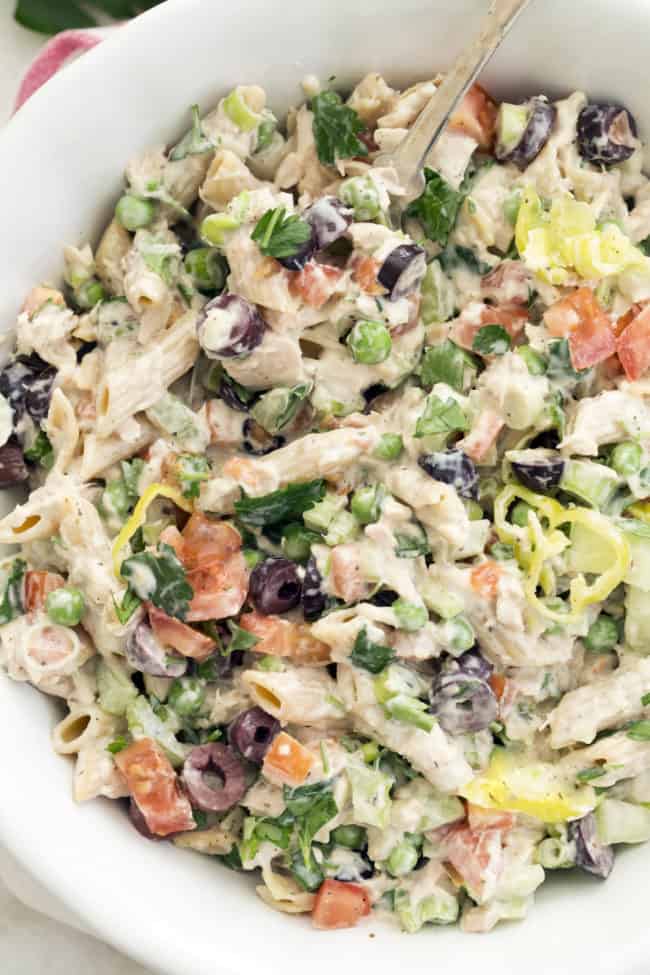 The Best Tuna Pasta Salad