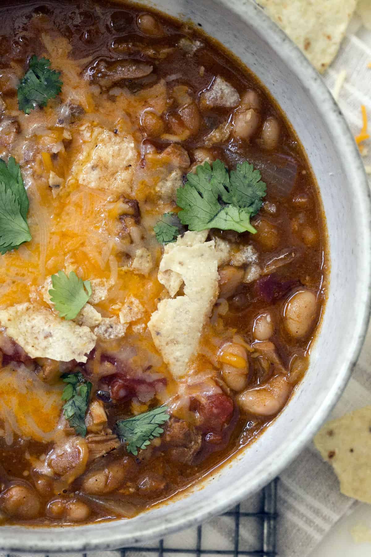 Turkey Chili with White Beans