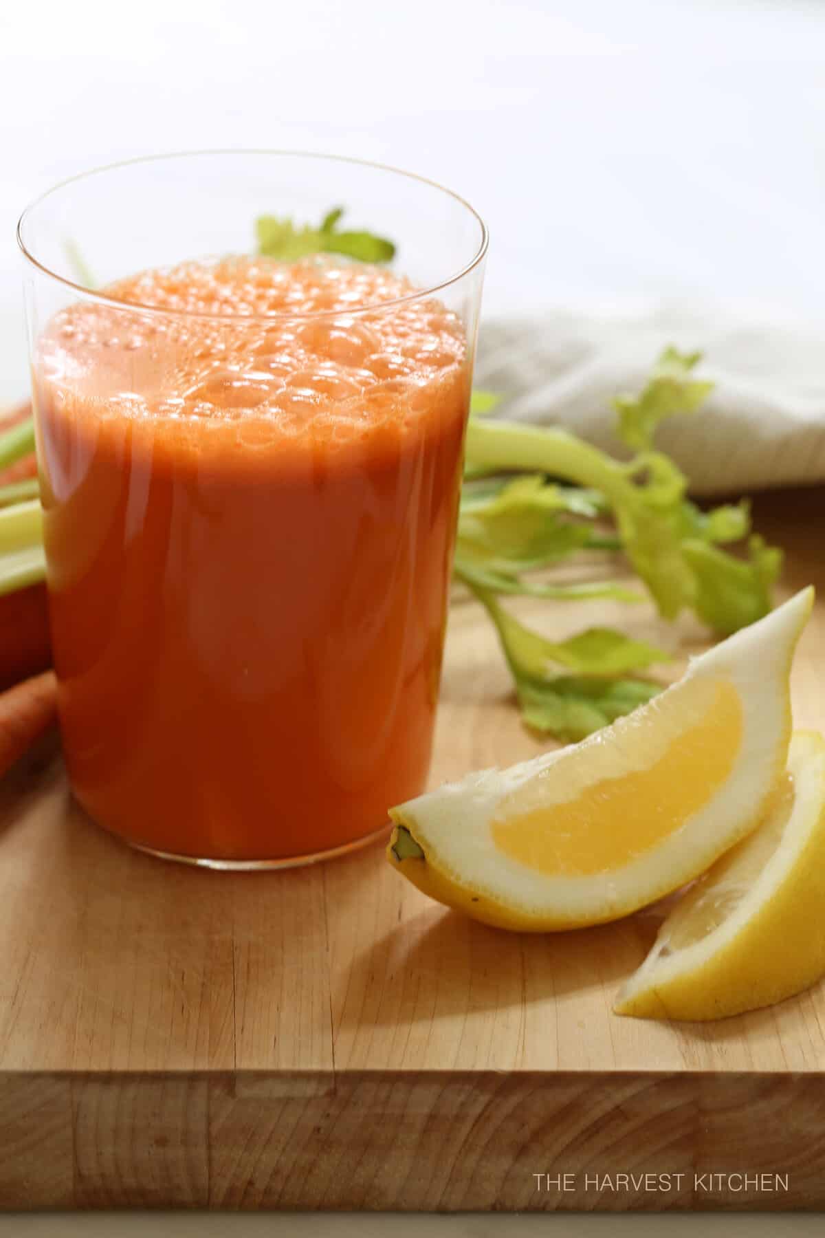Immune Boosting Carrot Juice The Harvest Kitchen