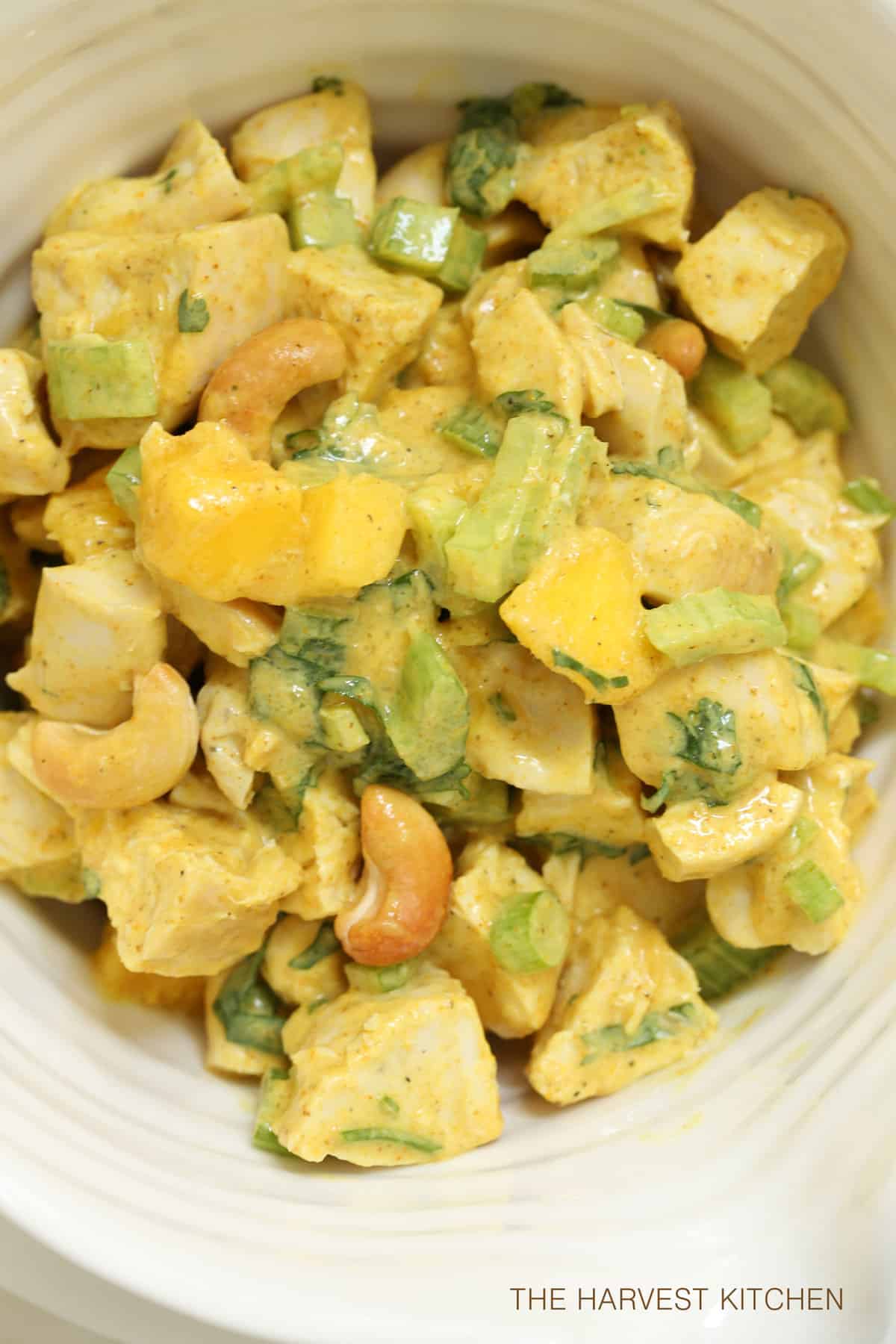 Lighter Curried Chicken Salad with Mango The Harvest Kitchen