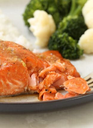 Orange Teriyaki Glazed Salmon