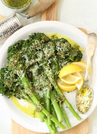 Basil Pesto Broccoli