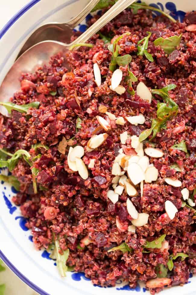 Quinoa Beet Salad The Harvest Kitchen