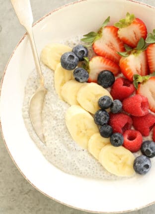 Overnight Vanilla Chia Seed Pudding