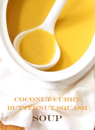 Coconut Curry Butternut Squash Soup