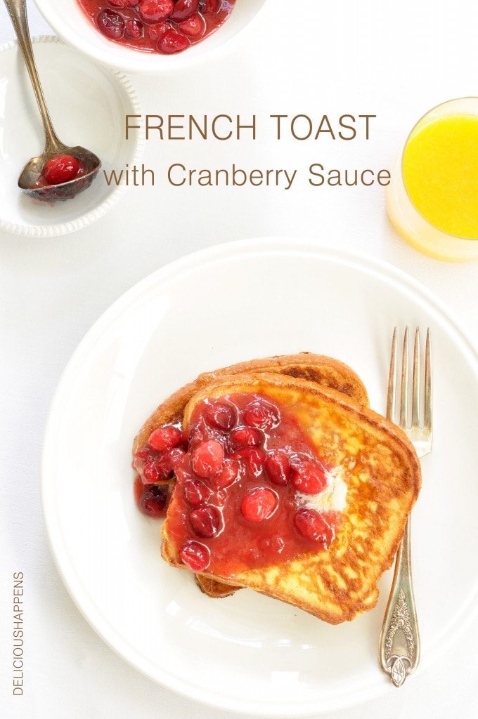 French-Toast-with-Cranberry-Sauce