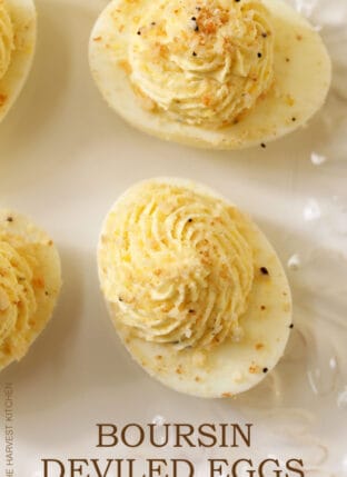 Boursin Deviled Eggs