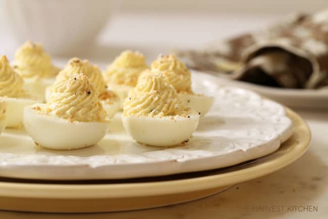 These Boursin Deviled Eggs make a delicious appetizer to serve your guests at your next party
