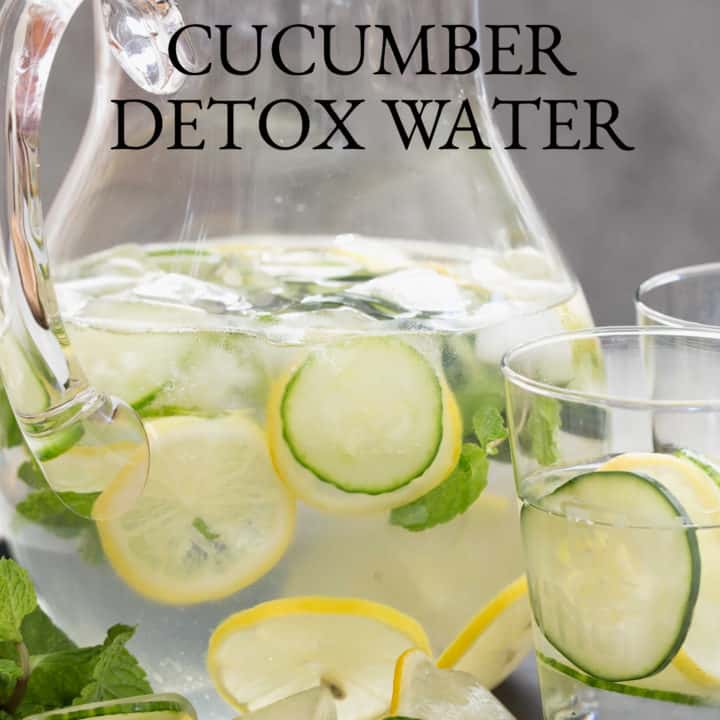 Benefits of Cucumber Water