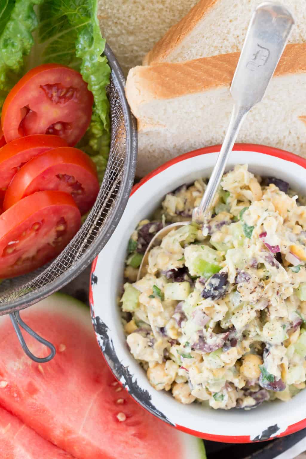 Chickpea Tuna Salad The Harvest Kitchen