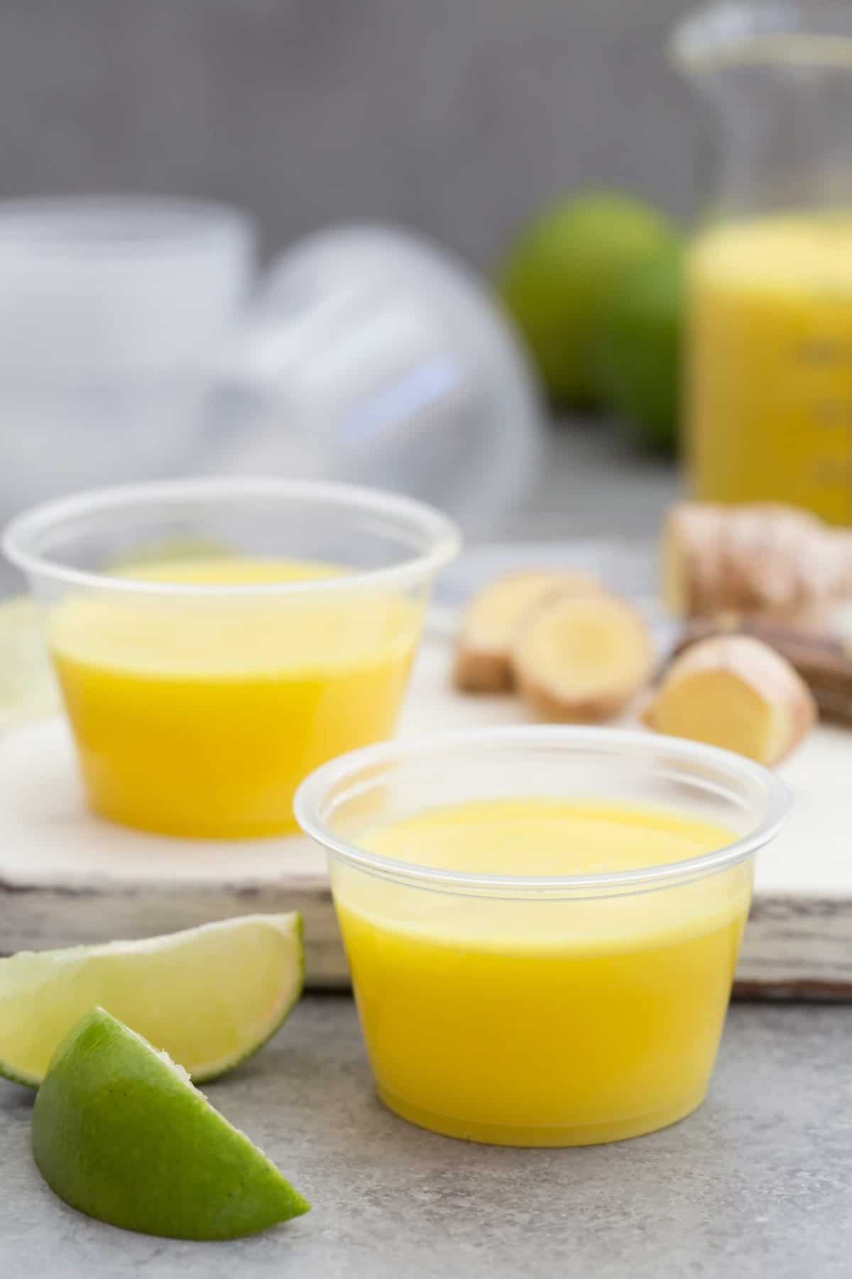 Pineapple Ginger Shot The Harvest Kitchen