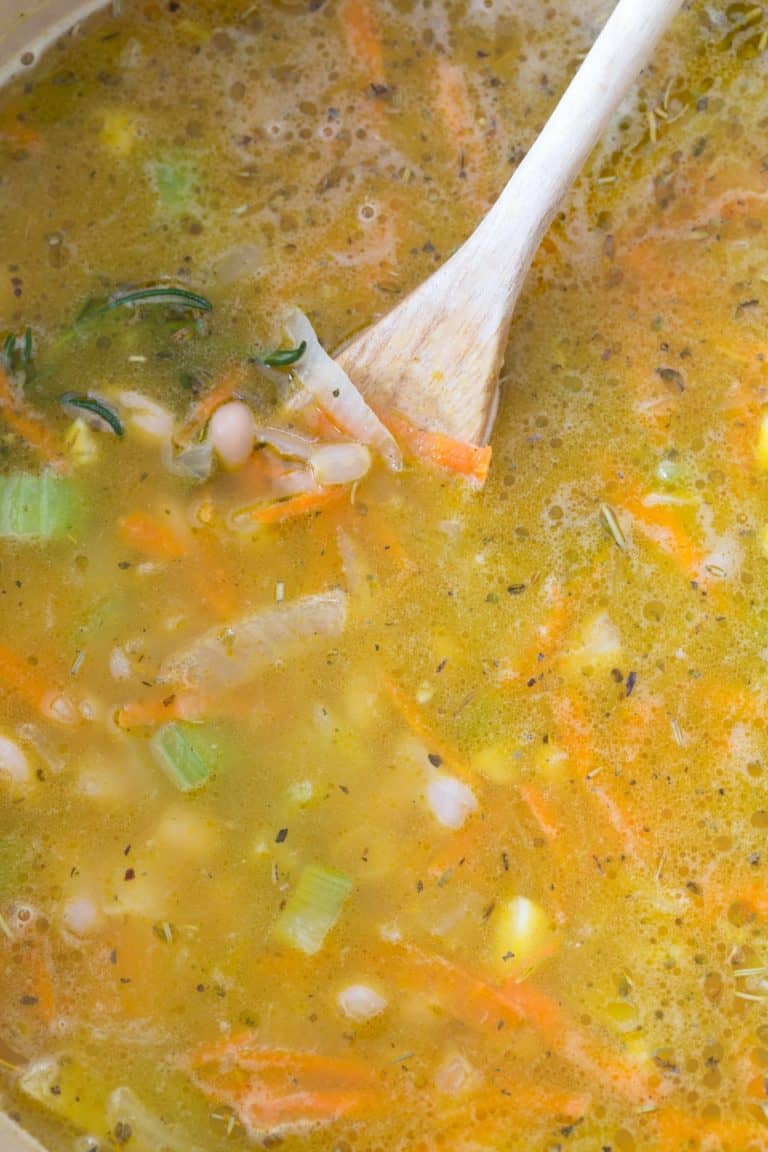 Nourishing Vegetarian Bean Soup - The Harvest Kitchen