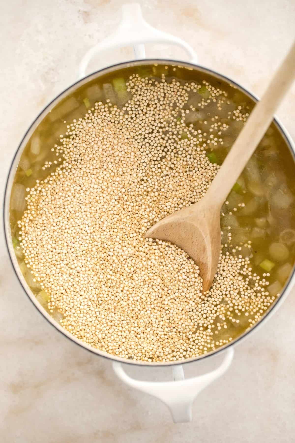 Salsa Verde Quinoa The Harvest Kitchen