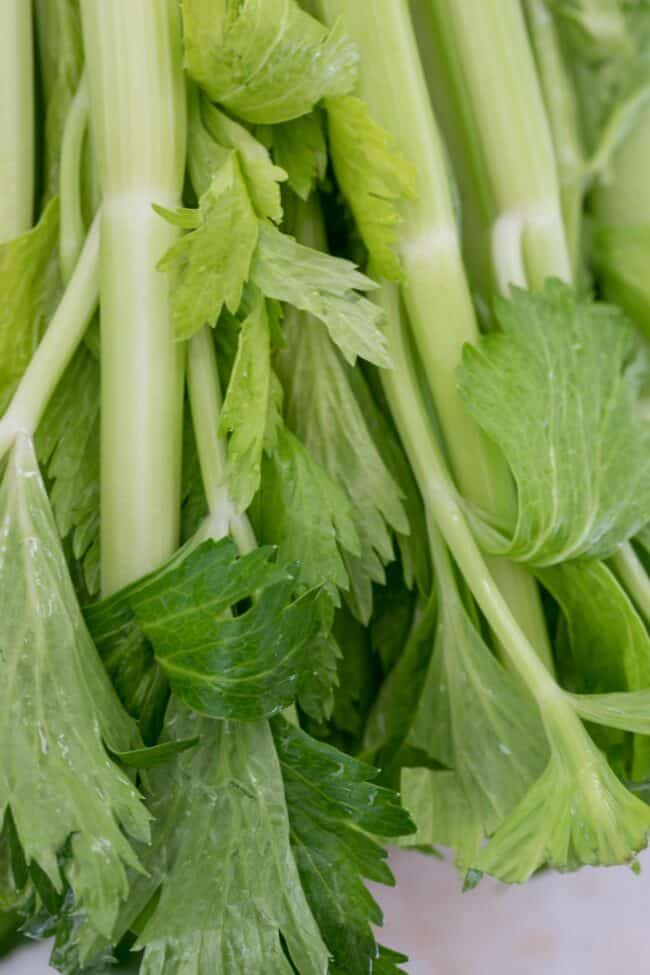 stalks of celery