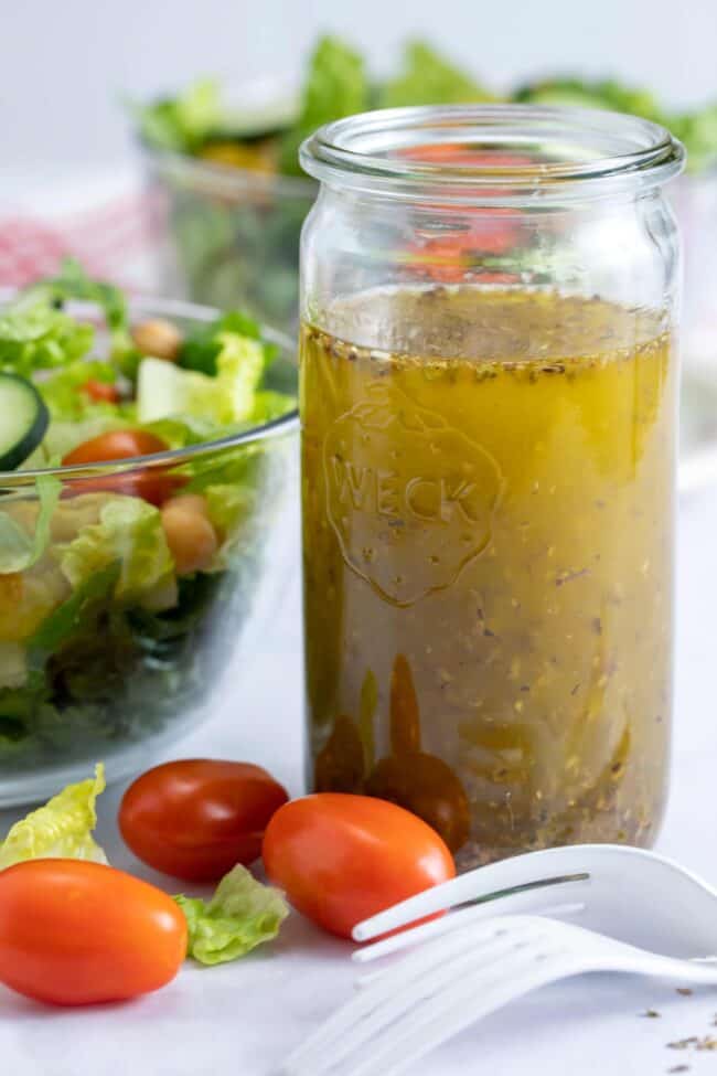 Italian Salad Dressing - The Harvest Kitchen