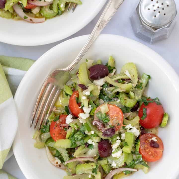 Mediterranean Celery Salad